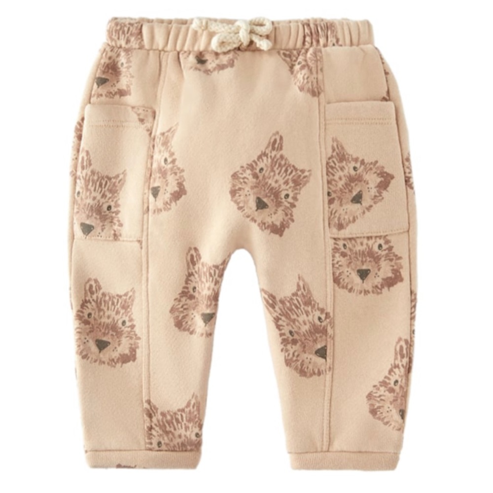 ZARA- Bunny Plush Pants
